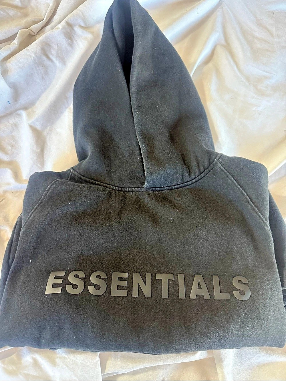 Essentials Fear of God hoodie Pullover Hoodie in Black Size Small